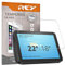 REY Pack 2X Bildschirmschutz aus gehärtetem Glas für Echo Show 8 2ª GEN, Schutzfolie, Displayschutzfolie 9H+ Härte, Anti-Kratzen-Öl-Bläschen