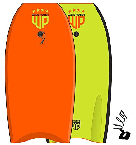 Wave Power Bodyboard Woop 41 Orange Lime