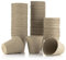 Little Chiltern Co 70 pack Biodegradable Organic Fibre Seedling Pots for Plant | Round Fiber Plant Pots for Outdoor Indoor Growing Plants | Seed Starter Nursery Plant Pots | Eco-Friendly Planting Pots
