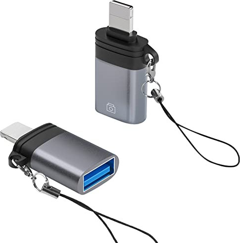 USB auf Lig-htn-ing Adapter, i-O-S OTG Kamera Adapter, geeignet für Verbindung zwischen Phon und USB Flash Disk, Kartenleser, Maus und Tastatur