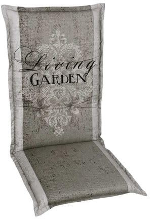 Go-De Sesselauflage Emblem beige, hoch - ca. 120x50x7cm