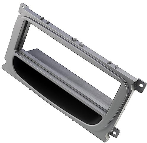 AERZETIX - C11143 - Cadre façade Adaptateur réducteur 1 DIN pour autoradio de Voiture - Moulage/Cache en Plastique - Compatible avec Ford C-Max Focus Galaxy Mondeo (BA7) S-Max