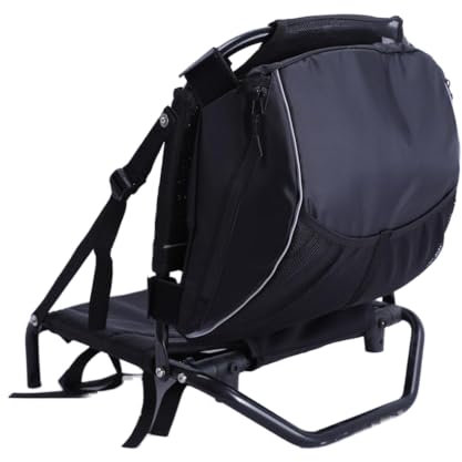 SPORTARC Kajak Lagerung Rucksack, Kajak Organizer 600D Mesh Kajak Stuhl Stand Up Paddleboard Organizer, schwarz