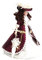 Milageto 1:12 Puppenhaus Miniatur Porzellan Puppen - Elegante Damenkollektion, wie Bilder Zeigen, 15cm
