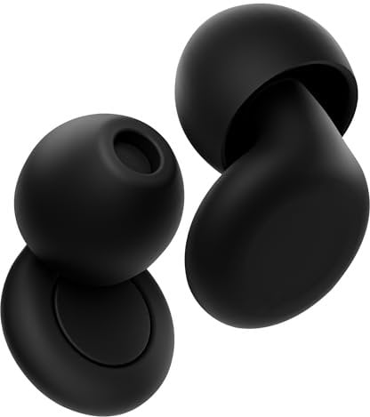 OPEIIN tappi orecchie dormire - Silicone flessibile, tappi auricolari ultra morbidi e riutilizzabili antirumore per dormire, concentrarsi, viaggiare |con 8 gommini di taglie XS/S/M/L | 28 dB (SNR)