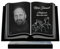 ETERNEL - Personalisierte Grabplatte Buch Armee Foto und Text anpassbar, lasergravierte Grabplatte für Hommage, Grabstein, Friedhof, Grabstätte, Beerdigung