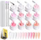 GZSYY Builder Gel Nails 12 Farben World of Nails-Design Gel Aufbaugel für Gelnägel Nagelverlängerung