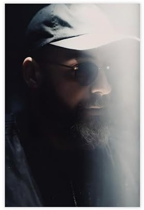 Exklusive Kunst, berühmter Rapper Sido Retro-Portrait-Poster, 3 Leinwand-Poster, Schlafzimmerdekoration, Landschaft, Büro, Raumdekoration, Geschenk, 30 x 45 cm