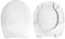 Copriwater Sedile Wc Disabili TD30 compatibile con Perla Dolomite, Arianna Globo, Ellisse Ideal Standard, Selnova Pozzi Ginori ed altri modelli, In Plastica Termoindurente,Colore Bianco MADE IN ITALY