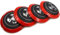 WQIUTT 4 Pezzi Auto Coprimozzi per Fiat 500 Abarth 133mm,Copri Ruota Coppetta Coprimozzo Impermeabile Antipolvere Parti Accessori Ruote Pneumatici