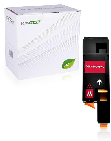 Kineco Toner kompatibel mit Dell E525w Multifunktionsdrucker - 593-BBJV - Magenta 1.400 Seiten