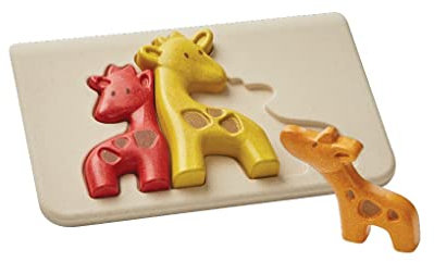 PlanToys 4634 Toy, Multicoloured-Giraffes