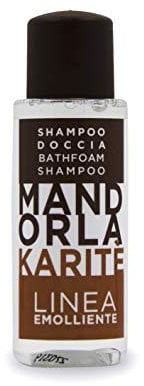 Shampoo doccia, cortesia hotel, b&b, 100 flaconi da 30ml fragranza Mandorla & Karite'