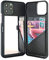 W7ETBEN iPhone 11 Pro Case,Hidden Back Mirror Wallet Case with Stand Feature and Card Holder for Apple iPhone 11 Pro (2019) 5.8 inch (Black)