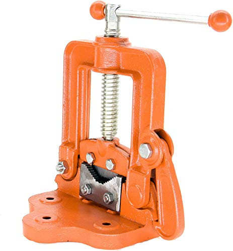Morsa per tubi da banco reversibile tubo acciaio 2 con idraulica morsetta
