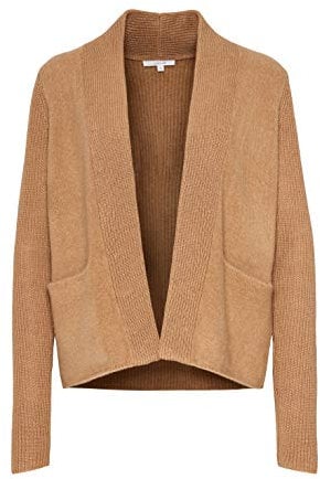 OPUS Damen Darly Strickjacke, Creamy Camel, 40