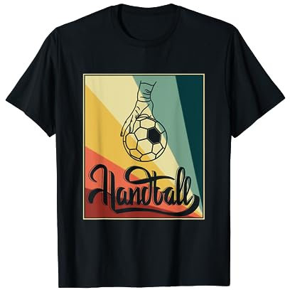 La main tient le ballon de handball pret pour l'entraînement T-Shirt