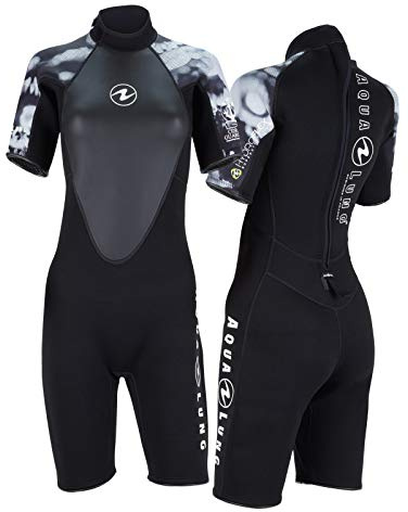 Aqua Lung Hydroflex Damen Shorty schwarz-weiß, Größe:XL
