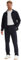 Morgenstern Hausanzug Herren Set Trainingsanzug Freizeitanzug Baumwolle 2-teilig langarm Jacke lange Hose Marineblau Größe L