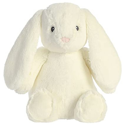 Aurora, 23103, ebba Baby Dewey Dawn White Rabbit, 12.5In, Eco Friendly Soft Toy