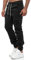 Tazzio Cargohose Herren Cargo Hose Jogger Chino Regular Fit Jeans 16610 (Schwarz, XS)