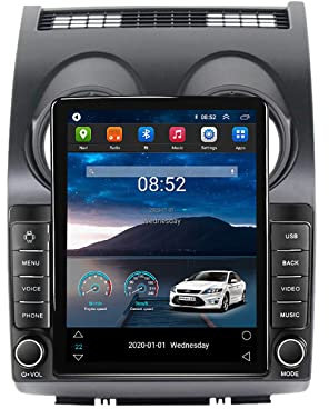 Android 11 Double Din Stereo Car Multimedia Radio For Nissan Qashqai J10 j11 2006-2013 9.7 Inch Double Din Car Stereo Head unit Support 4G WIFI Bluetooth Steering wheel controls Carplay (Color : TS80