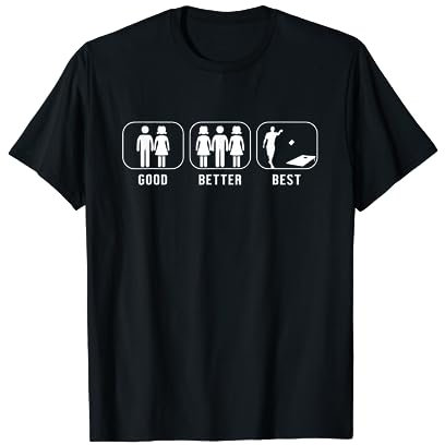 Good Better Best Cornhole Bean Bag Spielbretter Cornhole T-Shirt