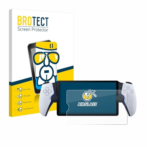 BROTECT Schutzglas für Sony Playstation Portal | Transparenter Displayschutz Made in Germany Schutzfolie Panzer Folie Glas 9H Anti-Fingerprint Einfache Montage Clear
