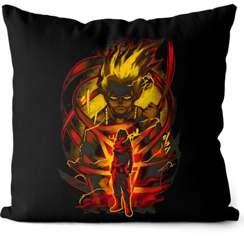 style3 Erasure Kissen mit Füllung 40cm Baumwolle Superhero Japan Academia Manga