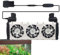 usefulbeauty Aquariumkühler, Aquariumventilator | Ventilatorkühler für Aquarien,Aquarium-Wasserkühlventilator, Verstellbarer Aquarium-Ventilator für Aquarien und Aquarien