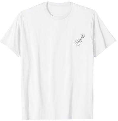 Ukulele Minimalismus T-Shirt