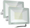 ANNIFUNLY 2PC Focos LED Exterior, 100W 10000LM Foco Proyector LED Brillante Floodlight 180 LED Foco LED 6500K Luz Frío, IP67 Impermeable Iluminación de Seguridad para Casa Garaje Patio Terraza