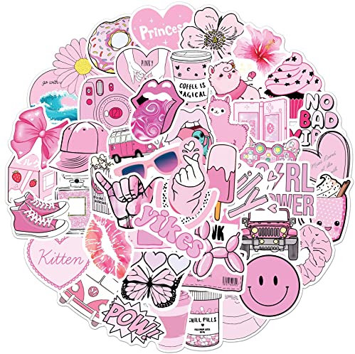 Sticker mädchen laptop stickers set coole sticker coquette rosa stickers pink handy aufkleber für mädchen power girl stickerbomb aufkleber scrapbook für fotoalbum scrapbook