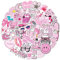 Sticker mädchen laptop stickers set coole sticker coquette rosa stickers pink handy aufkleber für mädchen power girl stickerbomb aufkleber scrapbook für fotoalbum scrapbook