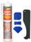 Everbuild Silicone Sealant Bundle – Bathroom Sealant with Silicone Remover Tool & Silicone Seam Tool, White Anti-Mould Sealant for Baths & Kitchens