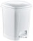 Best House | Pedal Bin | 32 Litres | White | Pack of 1 | Foot Pedal Dustbin | Trash Can/Garbage Waste Bin | Rubbish with Lids Used for Home Office, Hospitals Garbage management, Bathroom or Outdoor