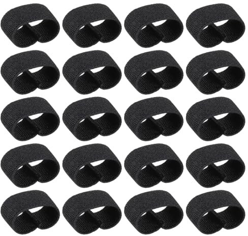 TIESOME Elastische Gürtelhalter für Dienstgürtel, 20 Stück Gürtelschlaufe Nylon Gürtelhalter Gürtelschlaufen zum Annähen Bundre Gürtel Ersatz Taktische Gürtelhalter für 3,5-4 cm breite Gürtel/Riemen