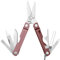 Leatherman Micra - Edelstahl-Schlüsselanhänger Multi-Tool mit Federschere und 9 Werkzeugen - Heathered Blush