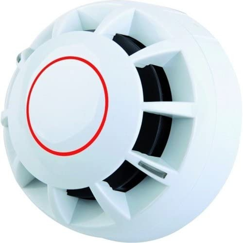 C-Tec CA402 CAST Programmable Heat Detector, Addressable, Includes Two Ultra-Bright Red LED Indicating Strips