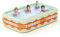 Aufblasbarer Pool Rechteckig, 210 x 140 x 60 cm Planschbecken groß für Kinder, Aufblasbare Schwimmbecken, Familien Swimming Pool für Partys, Garten, Outdoor
