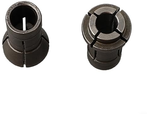 2 adattatori per mandrino a pinza per smerigliatrice pneumatica, dimensioni 3 mm e 6 mm, per smerigliatrici