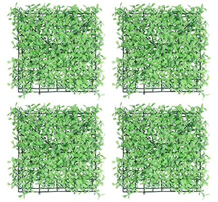 Ldafava 4pcs künstliches Gras synthetischer künstlicher Rasen gefälschte Rasenfischtankdekor für Innenräume im Freien im Freien Garteneinkaufszentrum