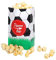 Popcorntüten Fussball 120 Stück klein Popcorn Tüten Deko Geburtstag Party Kinder Papiertüten Set Fußball Geschenktüten