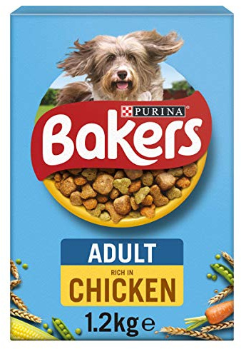 Bakers Dry Dog Food Chicken and Veg 1.2kg