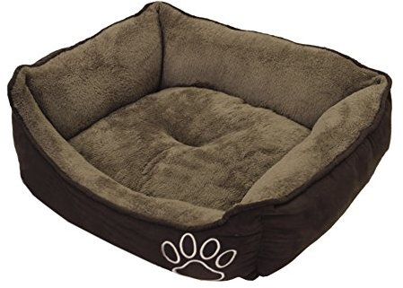 Nobby Komfortbett eckig Classic MERO braun L x B x H: 55 x 43 x 17 cm