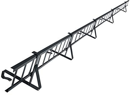 Komplettes SCHNEEFANGGITTER Set 3,00 m Lang, Schneefang, Gitterhöhe 15 und 20 cm (15 cm, Anthrazit)