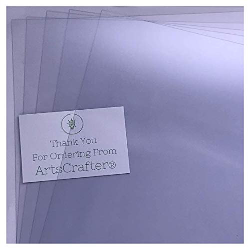 Premium A4 Acetate Sheet | Clear Plastic Cut to Size for Frames, Binding Covers, Crafts | Thick, Transparent Plastic Sheet