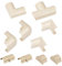 D-Line CLOAP3015M Mini Kabelkanal Clip-Over Verbindungsstücke Multipack, Aufsteckbare Verbindungsstücke, Verbinden Sie mehrere 30x15mm Kabelkanäle - 10-teiliges Kabelkanal Zubehör Set - Magnolia