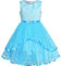 Sunny Fashion Robe Fille Fleur Ciel Bleu Belted Mariage Partie Demoiselle d'honneur 12 Ans