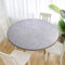 Cozomiz Jacquard Elastische Tischdecke Gartentischdecke Rundtischdecke wasserdichte rutschfeste Abwischbar Schmutzabweisend Tischdecke 80cm Runde Enge Passform Grau